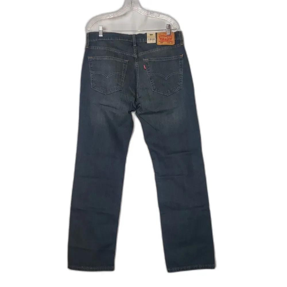 Levis 559 Relaxed Straight Leg Denim Jeans Mens Size 34W X 32L NEW